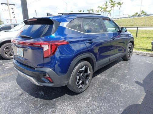 Dark Ocean Blue 2025 Kia Seltos EX