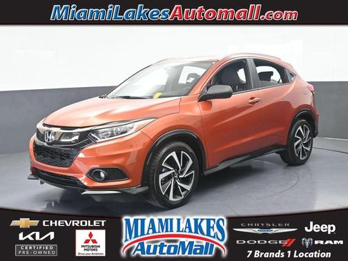 Red 2019 Honda HR-V Sport