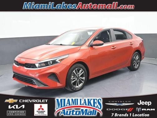 Fire Orange 2023 Kia Forte LXS