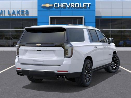 Polar White 2026 Chevrolet Suburban High Country