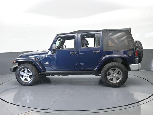 True Blue Pearlcoat 2013 Jeep Wrangler Unlimited Sport