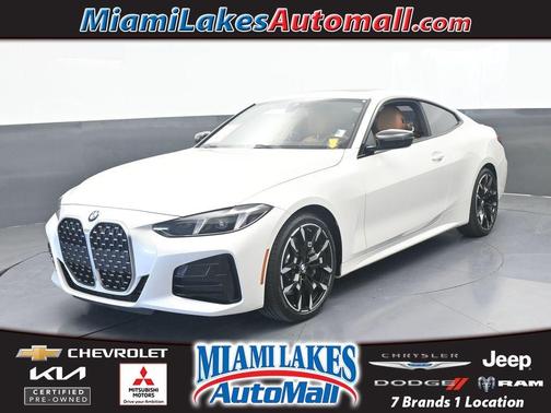 White Metallic 2025 BMW 430 i xDrive