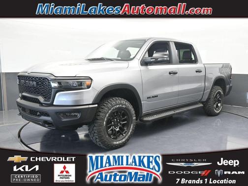 Billet Silver Metallic Clearcoat 2026 RAM 1500 Rebel