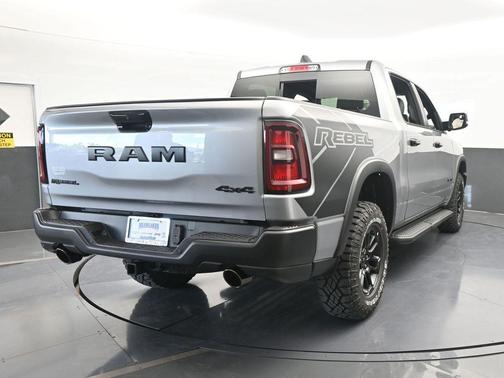 Billet Silver Metallic Clearcoat 2026 RAM 1500 Rebel