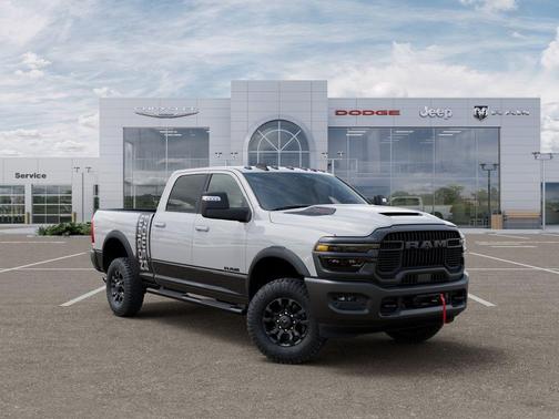 Bright White Clearcoat 2025 RAM 2500 Rebel/Power Wagon
