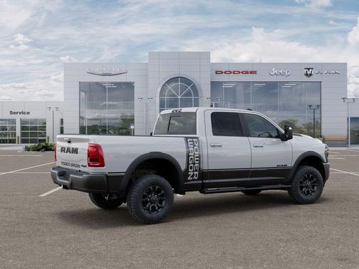 Bright White Clearcoat 2025 RAM 2500 Rebel/Power Wagon