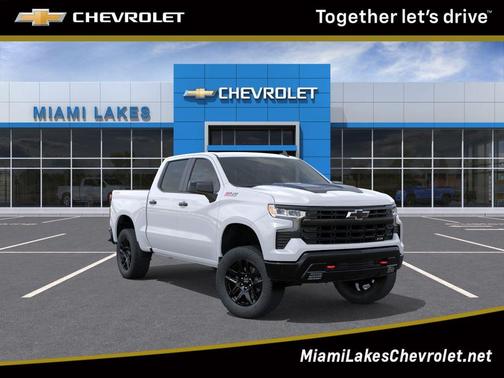 Summit White 2026 Chevrolet Silverado 1500 LT Trail Boss