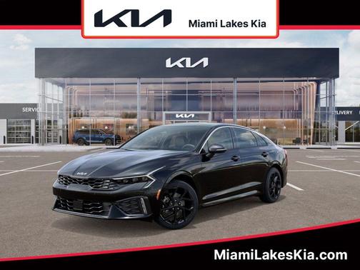 Aurora Black Pearl 2026 Kia K5 GT-Line