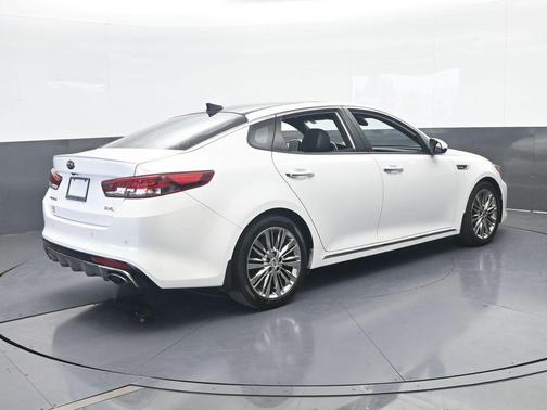 Snow White Pearl 2016 Kia Optima SXL Turbo