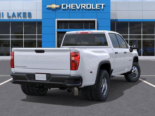 Summit White 2026 Chevrolet Silverado 3500 WT