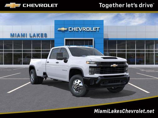 Summit White 2026 Chevrolet Silverado 3500 WT