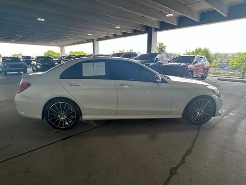 Diamond White Metallic 2018 Mercedes-Benz C-Class C 300
