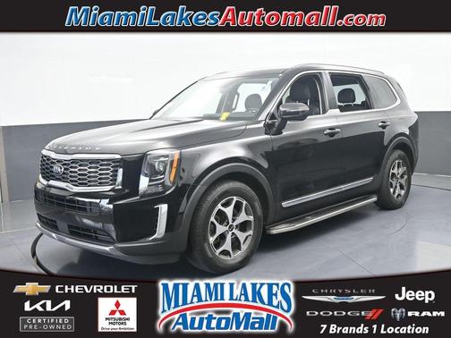 Ebony Black 2021 Kia Telluride EX
