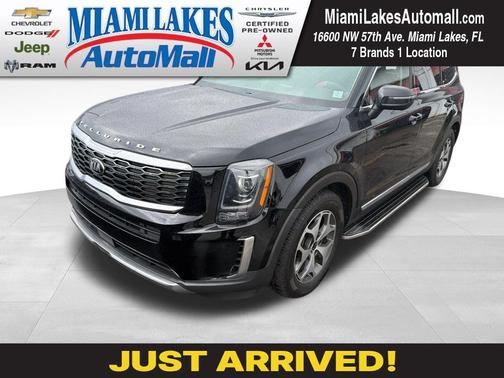 Ebony Black 2021 Kia Telluride EX