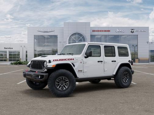 Bright White Clearcoat 2026 Jeep Wrangler Rubicon X