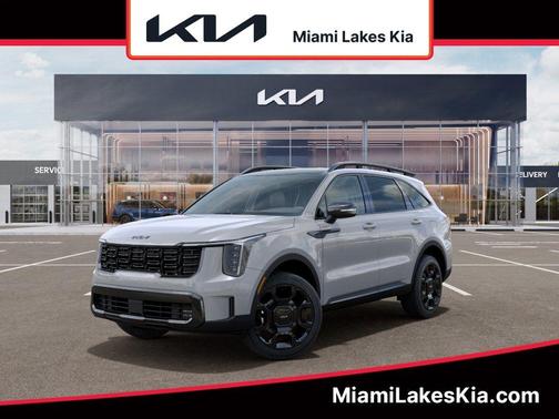 Wolf Gray 2026 Kia Sorento X-Line EX