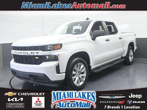 Summit White 2022 Chevrolet Silverado 1500 Limited Custom