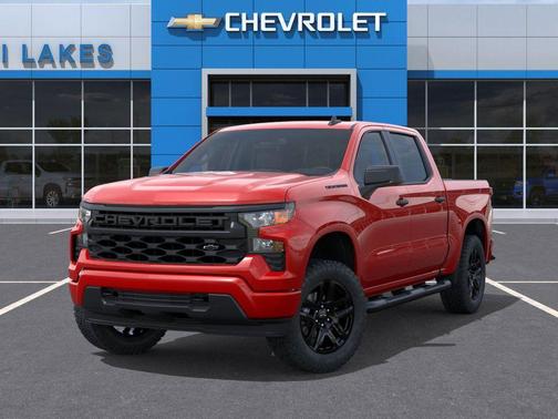 Red 2026 Chevrolet Silverado 1500 Custom