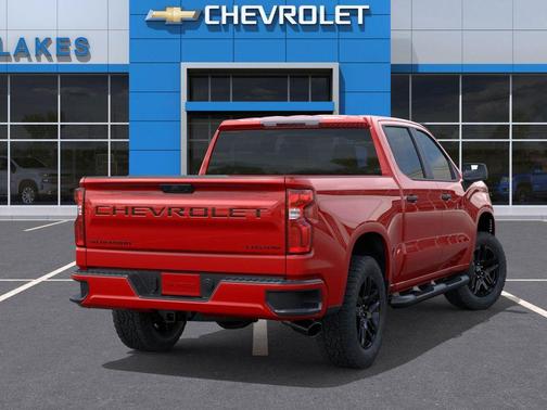Red 2026 Chevrolet Silverado 1500 Custom