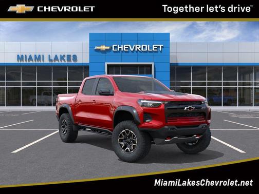 Radiant Red 2026 Chevrolet Colorado ZR2