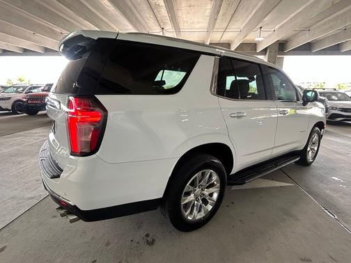 Summit White 2022 Chevrolet Tahoe Premier