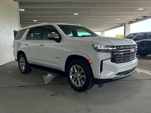 Summit White 2022 Chevrolet Tahoe Premier