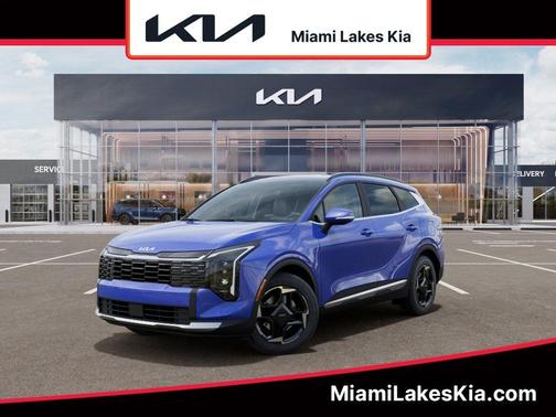 Blue 2026 Kia Sportage EX