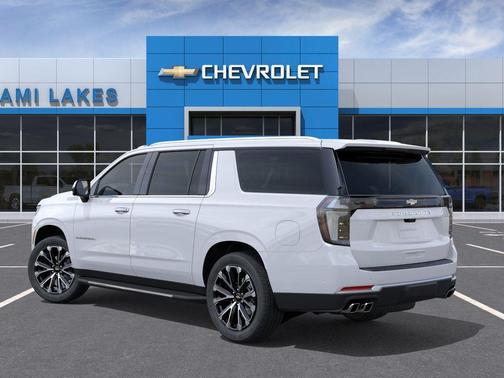 Polar White 2026 Chevrolet Suburban High Country