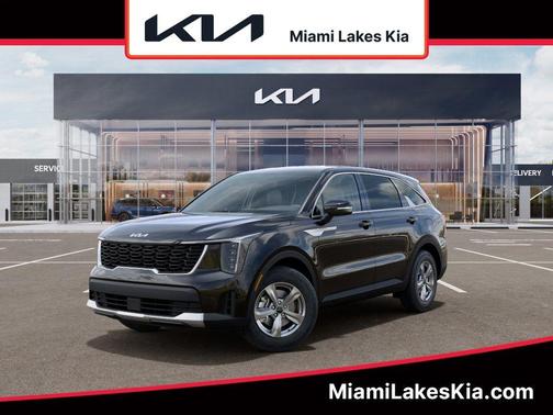 Ebony Black 2026 Kia Sorento LX