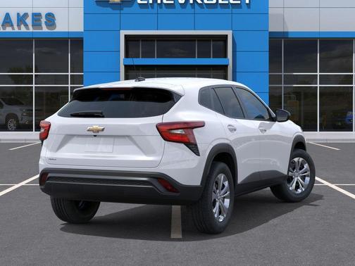 Summit White 2026 Chevrolet Trax LS