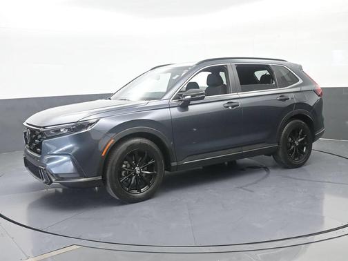 Gray 2025 Honda CR-V Hybrid Sport