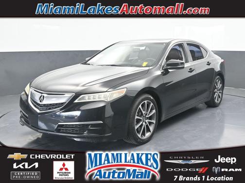 Black 2017 Acura TLX V6