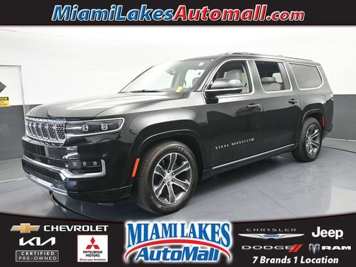 Diamond Black Crystal Pearlcoat 2024 Jeep Grand Wagoneer L Base