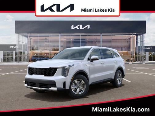Glacial White Pearl 2026 Kia Sorento LX
