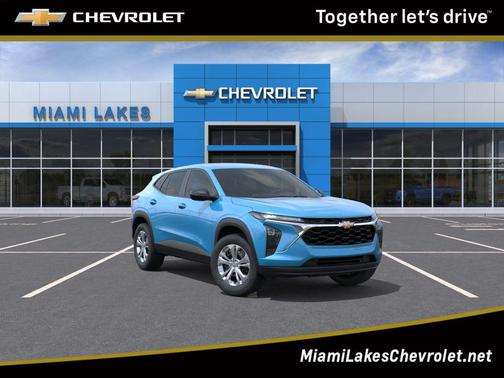 Marina Blue 2026 Chevrolet Trax LS