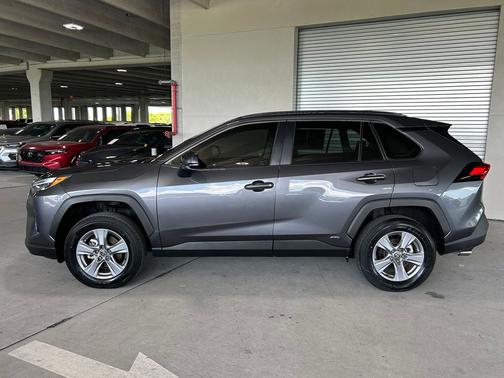 Magnetic Gray Metallic 2025 Toyota RAV4 Hybrid LE