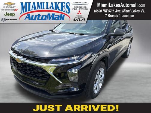 Mosaic Black Metallic 2024 Chevrolet Trax LS
