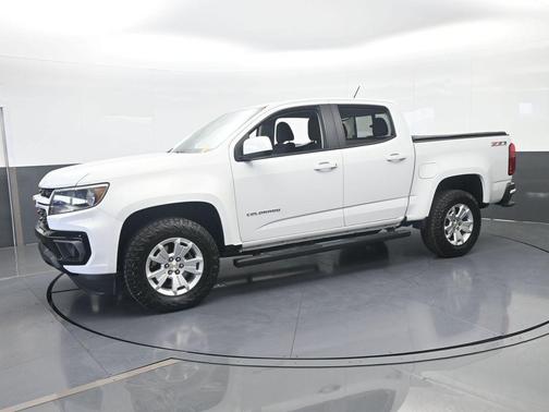 Summit White 2022 Chevrolet Colorado LT