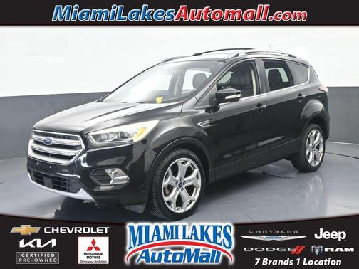 Shadow Black 2017 Ford Escape Titanium