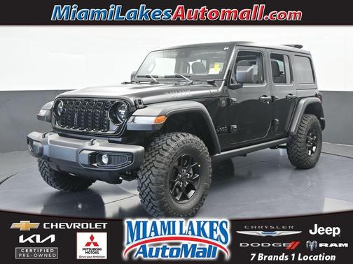 Black Clearcoat 2025 Jeep Wrangler Sport