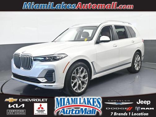 Mineral White Metallic 2020 BMW X7 xDrive40i