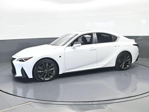 White 2024 Lexus IS 350