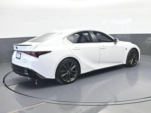 White 2024 Lexus IS 350