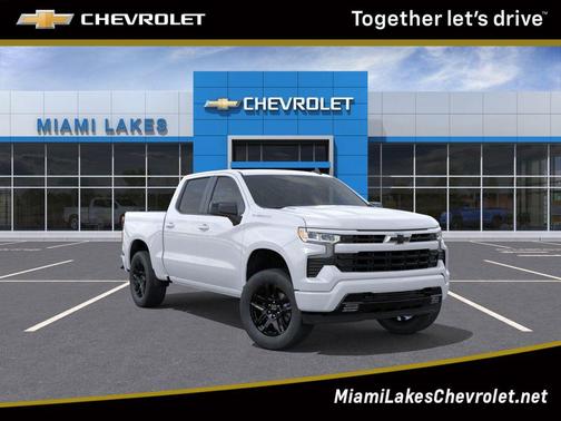 Summit White 2026 Chevrolet Silverado 1500 RST