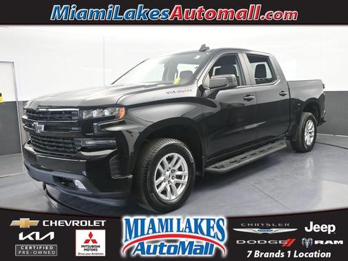 Black 2021 Chevrolet Silverado 1500 RST