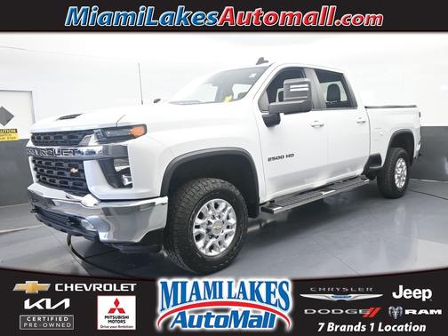 Summit White 2022 Chevrolet Silverado 2500 LT