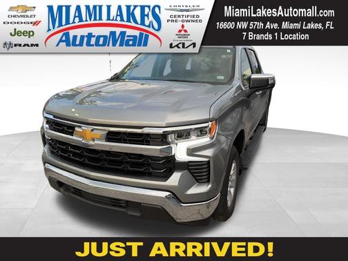 Sterling Gray Metallic 2024 Chevrolet Silverado 1500 LT