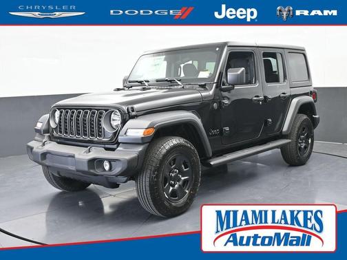 Black Clearcoat 2026 Jeep Wrangler Sport