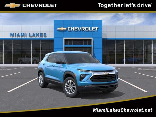 Marina Blue Metallic 2026 Chevrolet Trailblazer LS
