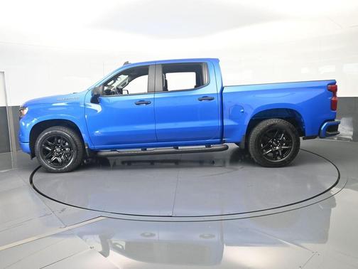 Rip Tide Blue 2025 Chevrolet Silverado 1500 Custom